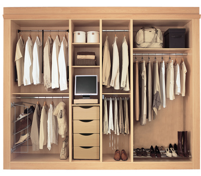 Wardrobe Open view