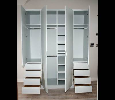 Wardrobe Open view